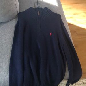Men’s Ralph Lauren knit half zip sweater
